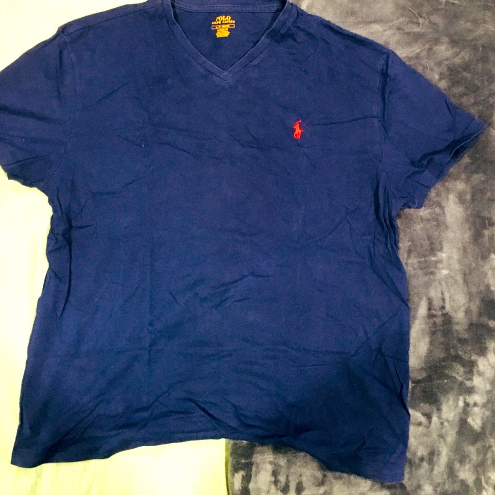 Ralph Lauren Mens V Neck Tee